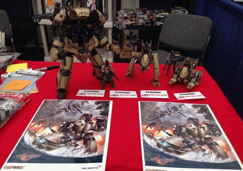 Lost Planet Figures featured at Anime Revolution