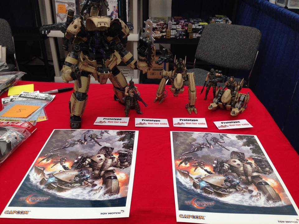 Lost Planet Figures featured at Anime Revolution